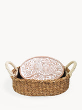 Load image into Gallery viewer, Bread Warmer &amp; Basket - Owl Oval
