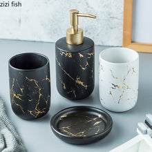 Load image into Gallery viewer, Nordic Matte Bathroom Accessories Set
