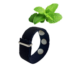 Load image into Gallery viewer, Scented Anti Nausea Bracelet with Peppermint Oil- Headache Relief- Hot Flashes- Anxiety (single)
