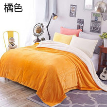 Load image into Gallery viewer, Winter Wool Blanket Ferret Cashmere Blanket Warm Blankets Fleece Super Warm Soft Throw On Sofa Bed Cover Square Cobija
