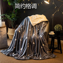 Load image into Gallery viewer, Winter Wool Blanket Ferret Cashmere Blanket Warm Blankets Fleece Super Warm Soft Throw On Sofa Bed Cover Square Cobija
