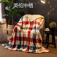 Load image into Gallery viewer, Winter Wool Blanket Ferret Cashmere Blanket Warm Blankets Fleece Super Warm Soft Throw On Sofa Bed Cover Square Cobija
